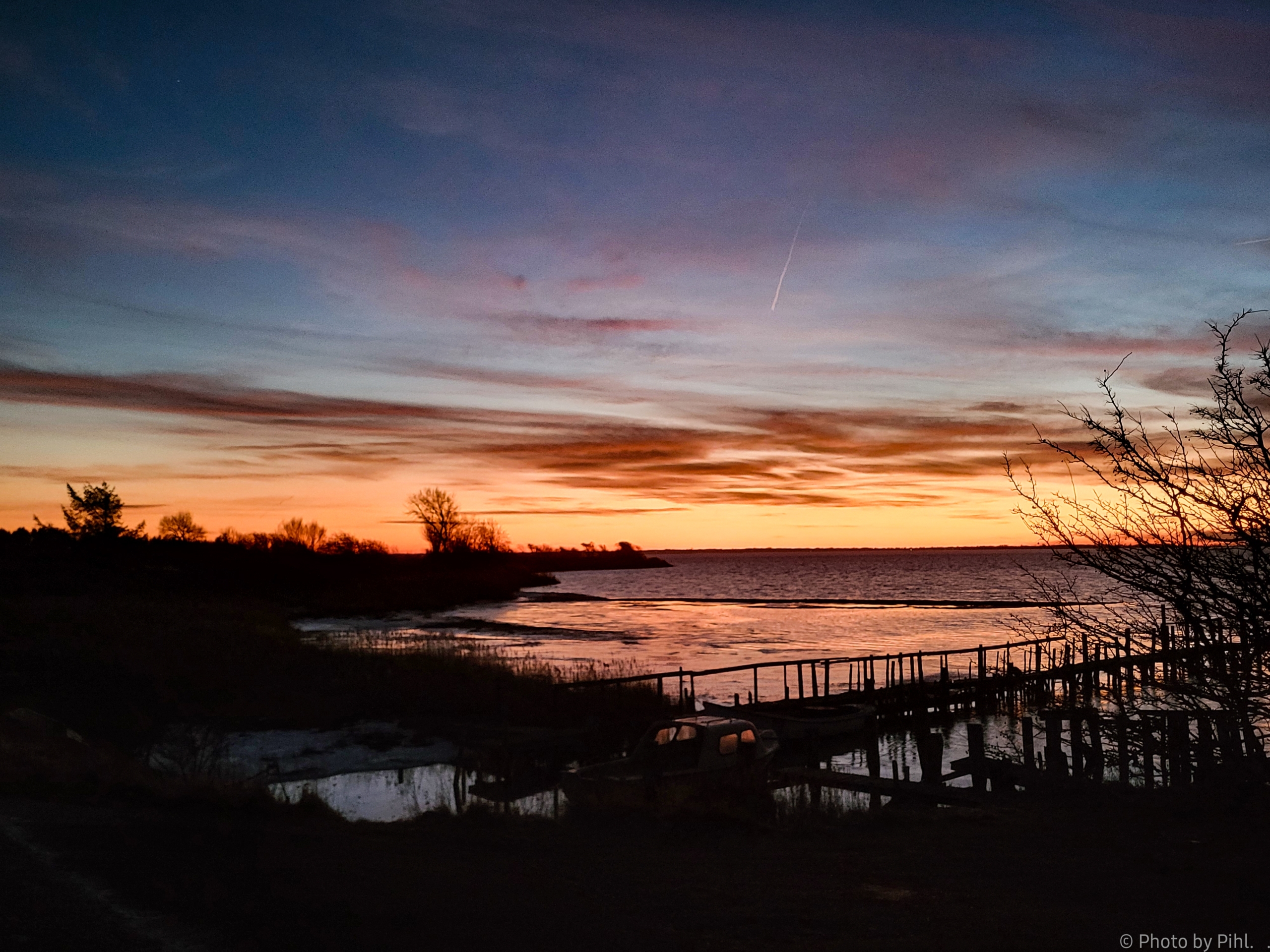 Solnedgang Vornæs