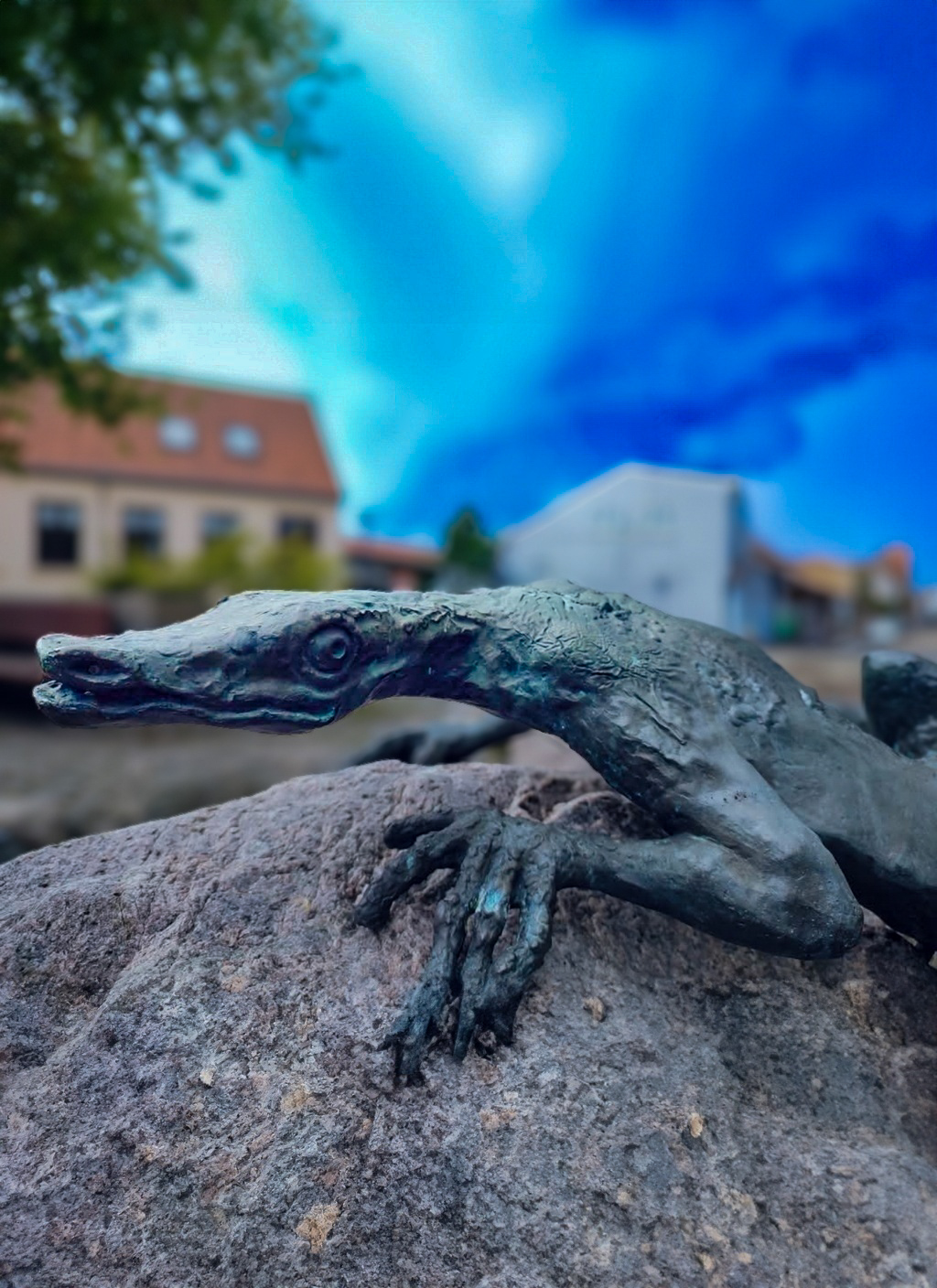 Fireben ved lille tov i Rudkøbing