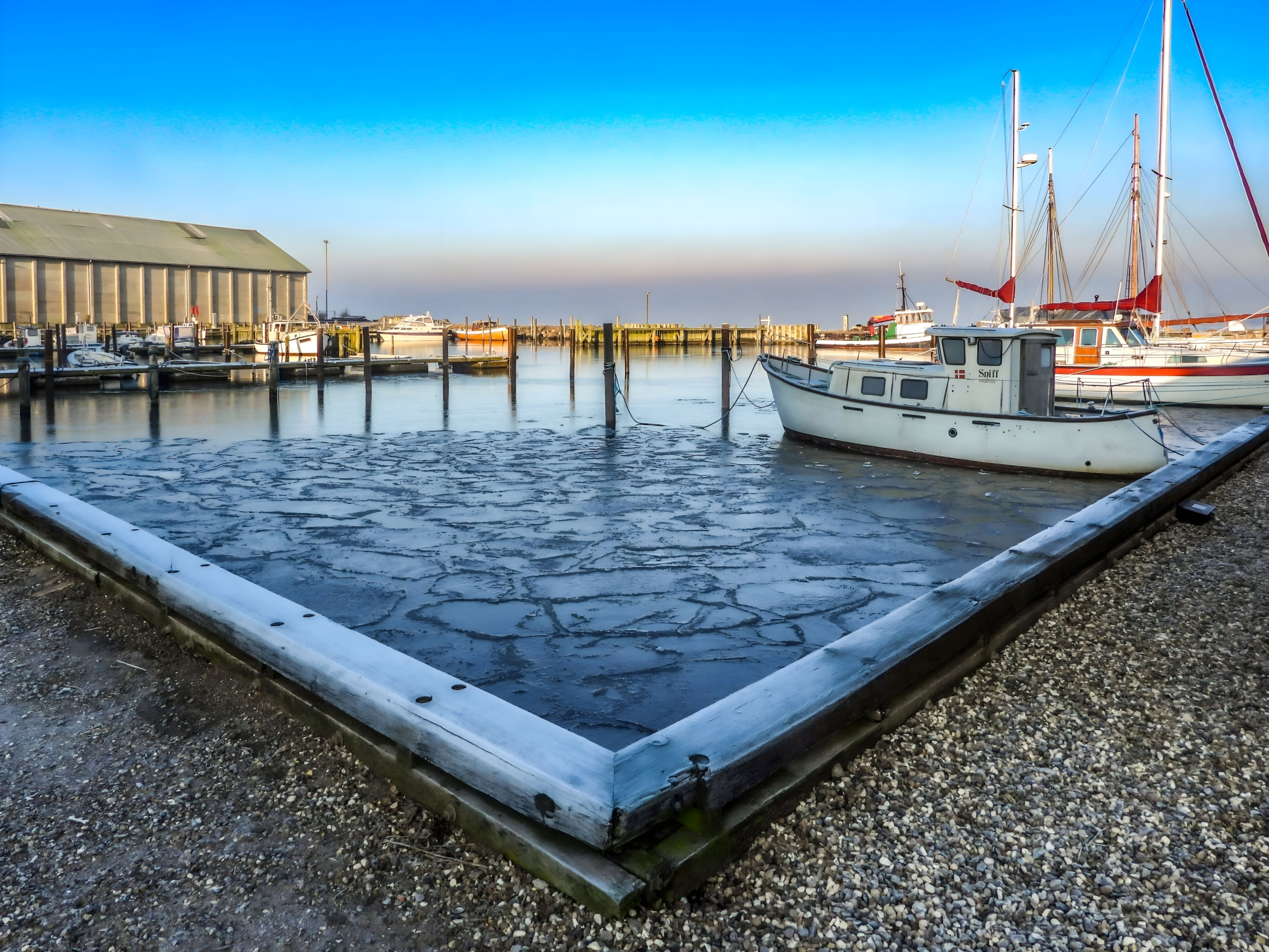 Rudkøbing gamle fiskerihavn